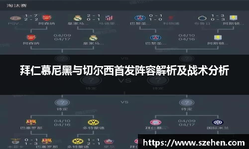 拜仁慕尼黑与切尔西首发阵容解析及战术分析